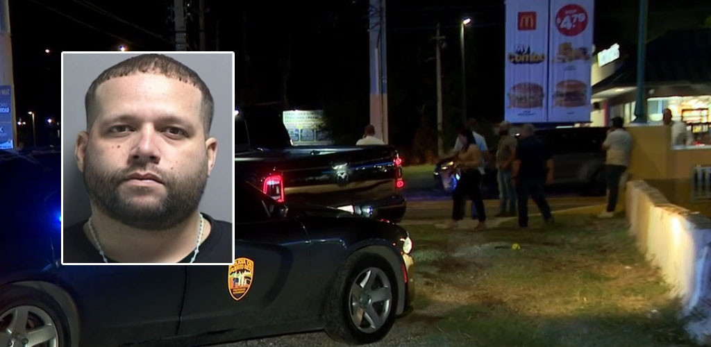 Video: Radican cargos contra hombre que habría disparado a agente de la Policía