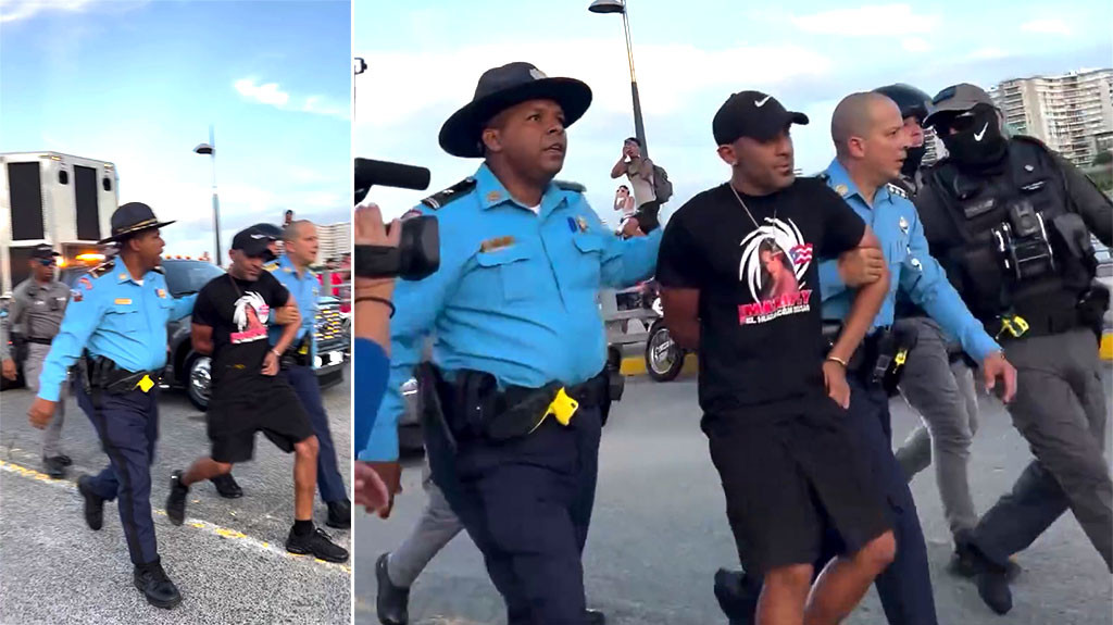 Video: "Se formó" arrestan al Rey Charlie