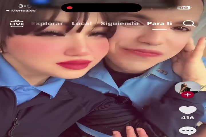 Video: Siguen los agentes de la policía de Puerto Rico faltándole al uniforme