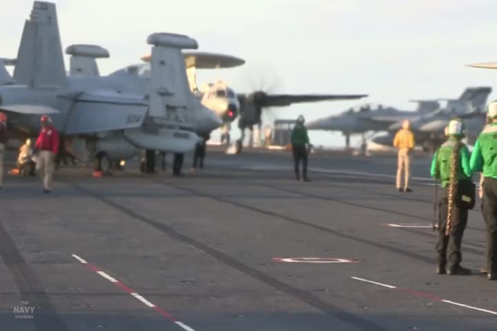 Video: Trump envía el mayor portaviones del mundo a Oriente Medio