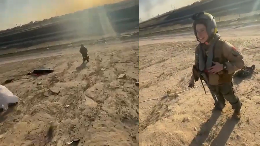 Video: Impactante momento en que ciudadano de Kuwait auxilia a piloto de F-15 derribado por error